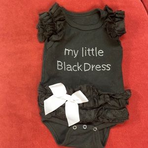 Little Black Dress Onsie